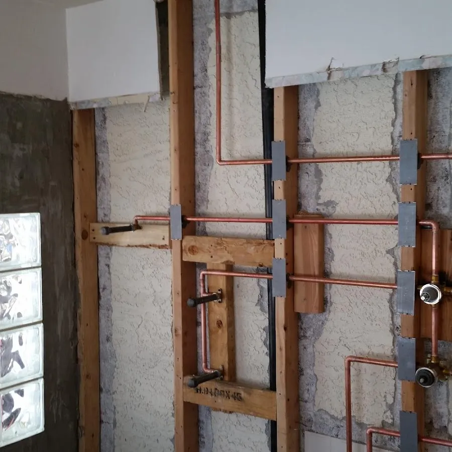 Copper pipe installation for Burst Pipe Repair in Shirley